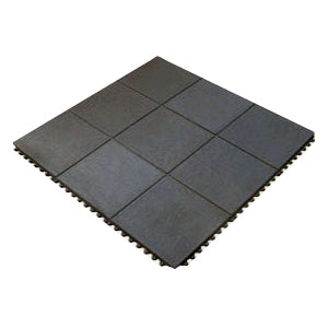 Dim Gray Rubber Workshop Mat Anti Fatigue Tiles C