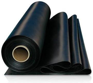 Black Sound Proofing And Deadening Rubber Sheet Linear Metre